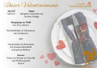 Unser Valentinsmenü Unser Valentinsmenü
