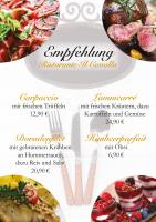 Das Ristorante Il Cavallo empfiehlt Ihnen diese leckeren Gerichte: Das Ristorante Il Cavallo empfiehlt Ihnen diese leckeren Gerichte: