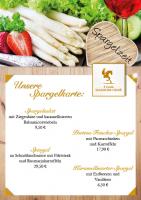 Unsere Spargelkarte: Unsere Spargelkarte: